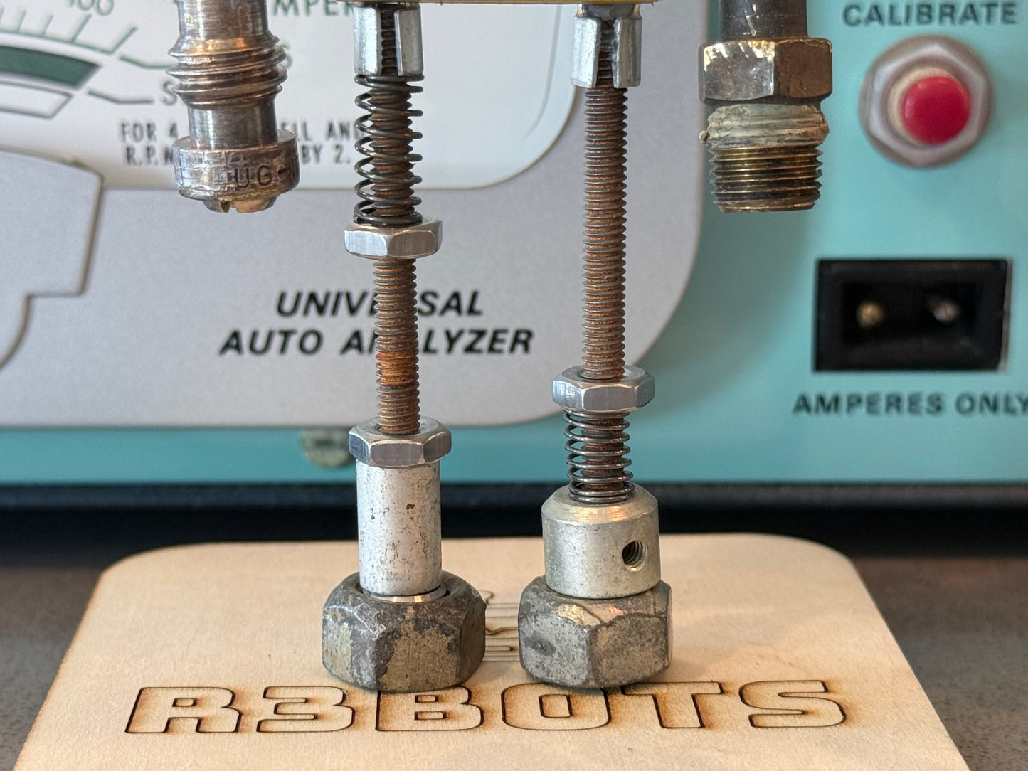 Handcrafted Robot Sculpture - R3BOTS