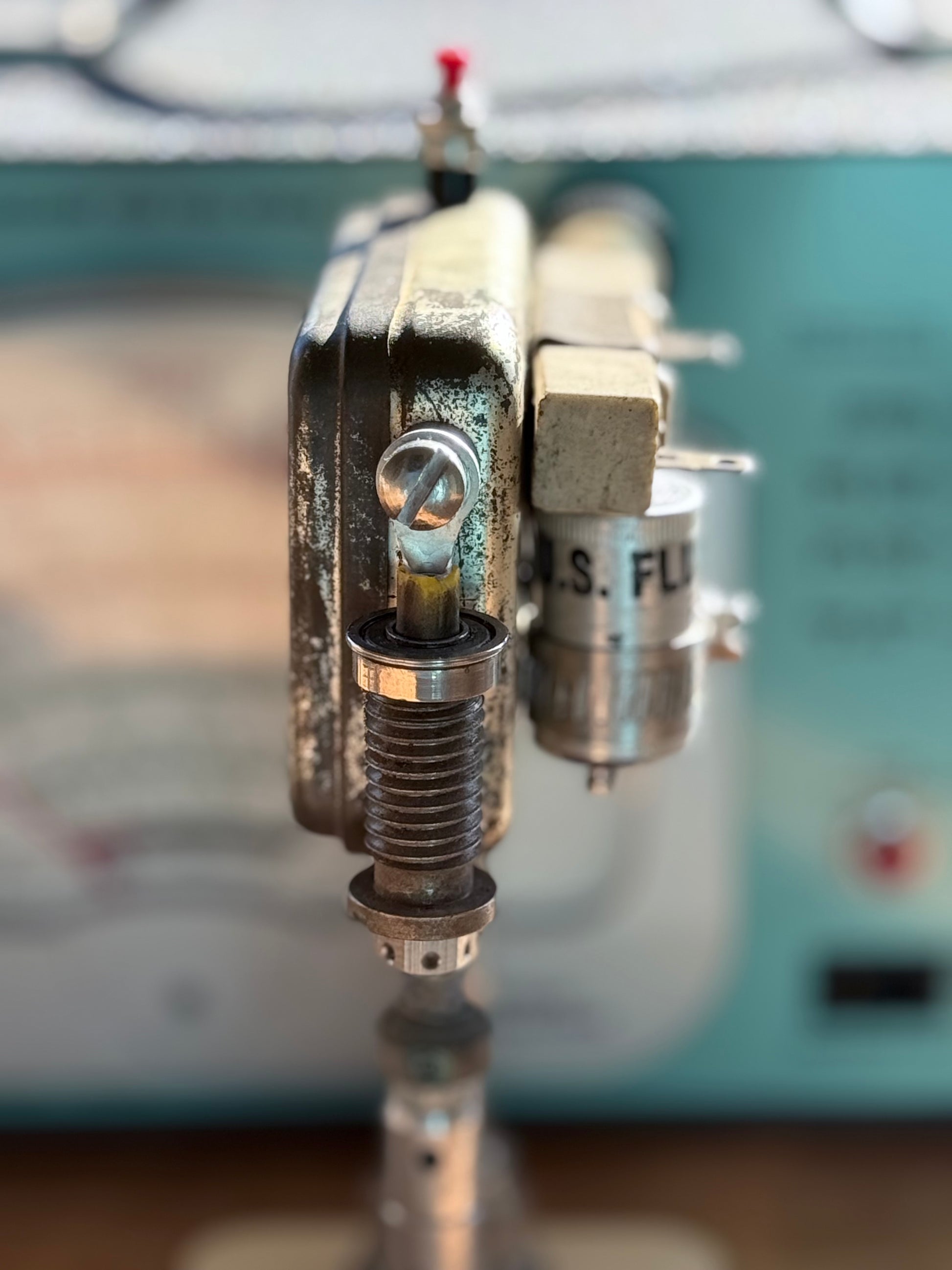 Handcrafted Robot Sculpture: Upcycled Vintage Packer's Soap Tin - R3BOTS