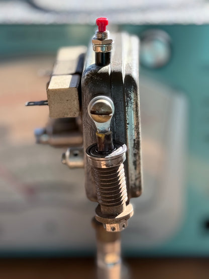 Handcrafted Robot Sculpture: Upcycled Vintage Packer's Soap Tin - R3BOTS