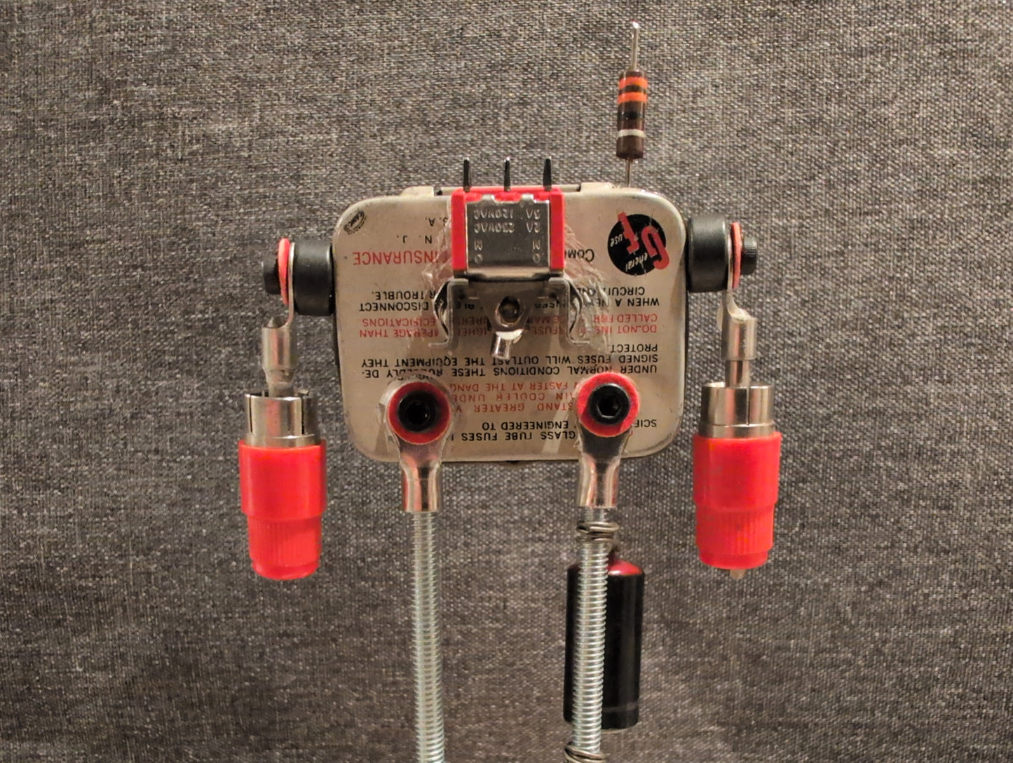 Handcrafted Found Object Art Robot