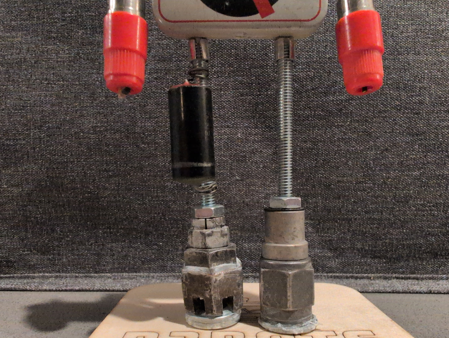 Handcrafted Found Object Art Robot