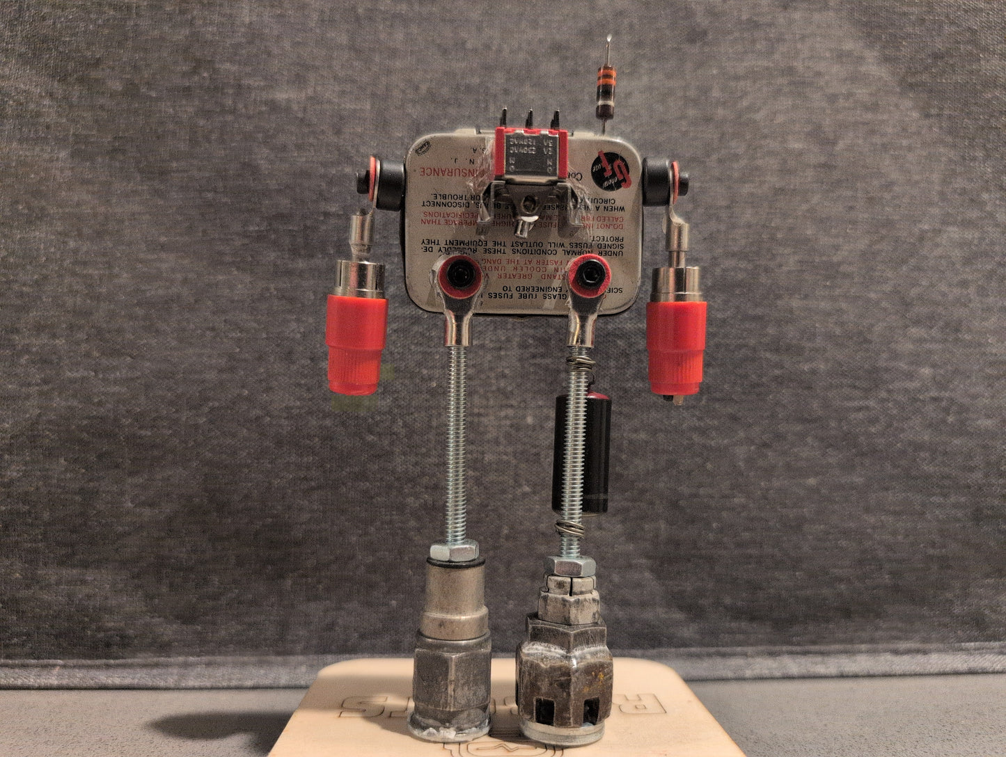 Handcrafted Found Object Art Robot