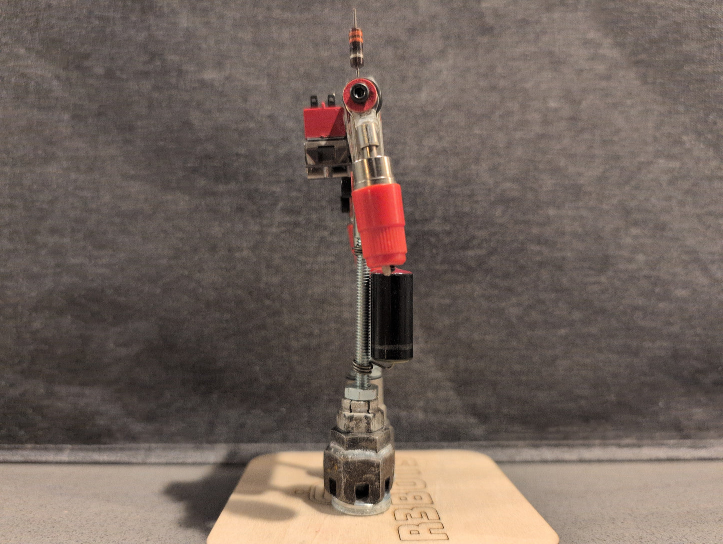 Handcrafted Found Object Art Robot