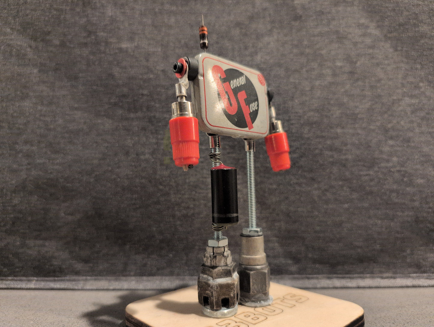 Handcrafted Found Object Art Robot